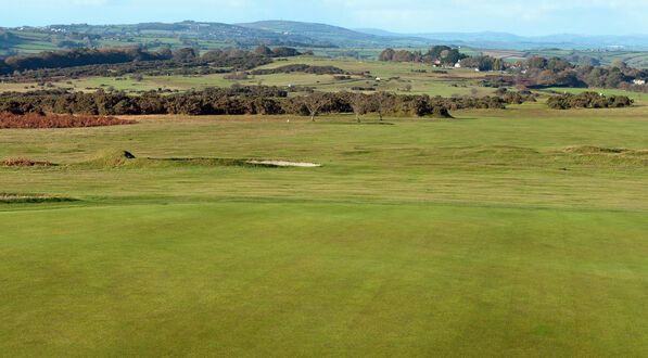 Looking back from the 11th Green, Stroke 1